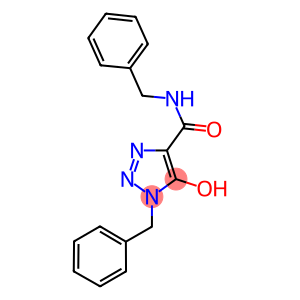 N,1-DIBENZYL-5-HYDROXY-1H-1,2,3-TRIAZOLE-4-CARBOXAMIDE