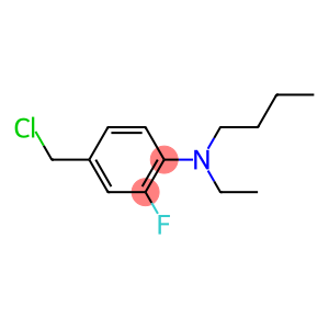 N-butyl-4-(chloromethyl)-N-ethyl-2-fluoroaniline