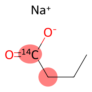 N-BUTYRIC ACID, [1-14 C] SODIUM SALT HPLC ANALYZED FOR PURITY 0 TO 5 °C