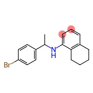 N-[1-(4-bromophenyl)ethyl]-5,6,7,8-tetrahydronaphthalen-1-amine