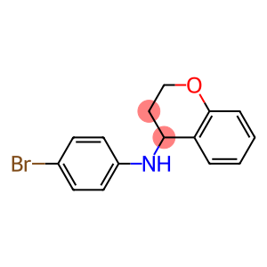 N-(4-bromophenyl)-3,4-dihydro-2H-1-benzopyran-4-amine