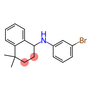 N-(3-bromophenyl)-4,4-dimethyl-1,2,3,4-tetrahydronaphthalen-1-amine