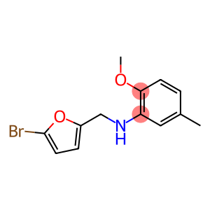 N-[(5-bromofuran-2-yl)methyl]-2-methoxy-5-methylaniline