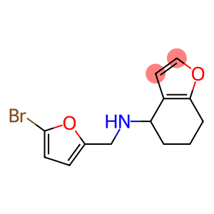 N-[(5-bromofuran-2-yl)methyl]-4,5,6,7-tetrahydro-1-benzofuran-4-amine