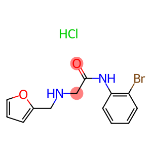 N-(2-BROMOPHENYL)-2-[(2-FURYLMETHYL)AMINO]ACETAMIDE HYDROCHLORIDE