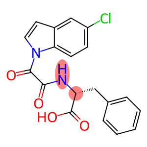 N-[[(5-Chloro-1H-indole -yl)carbonyl]carbonyl]-D-phenylalanine