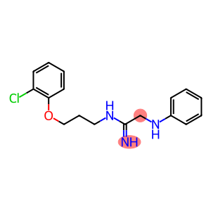 N-[3-(2-Chlorophenoxy)propyl]-2-(phenylamino)ethanimidamide