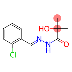 N'-(2-Chlorobenzylidene)2-hydroxy-2-methylpropanoic acid hydrazide