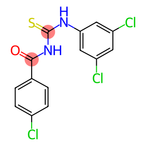N-(4-chlorobenzoyl)-N'-(3,5-dichlorophenyl)thiourea