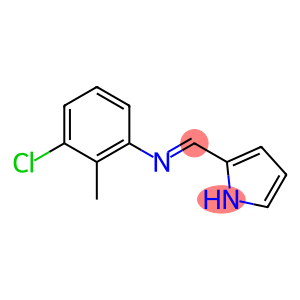 N-(3-chloro-2-methylphenyl)-N-[(E)-1H-pyrrol-2-ylmethylidene]amine