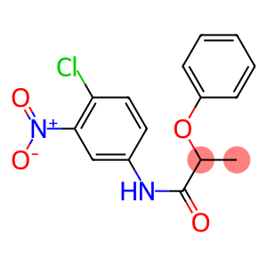 N-{4-chloro-3-nitrophenyl}-2-phenoxypropanamide