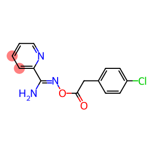 N'-{[2-(4-chlorophenyl)acetyl]oxy}-2-pyridinecarboximidamide