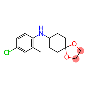 N-(4-chloro-2-methylphenyl)-1,4-dioxaspiro[4.5]decan-8-amine