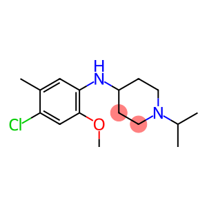 N-(4-chloro-2-methoxy-5-methylphenyl)-1-(propan-2-yl)piperidin-4-amine