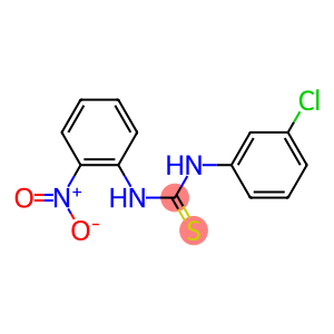 N-(3-chlorophenyl)-N'-(2-nitrophenyl)thiourea