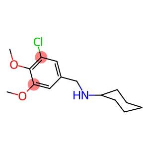 N-(3-CHLORO-4,5-DIMETHOXYBENZYL)CYCLOHEXANAMINE