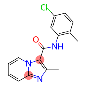 N-(5-CHLORO-2-METHYLPHENYL)-2-METHYLIMIDAZO[1,2-A]PYRIDINE-3-CARBOXAMIDE