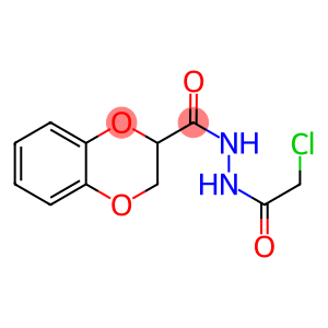 N'-(2-CHLOROACETYL)-2,3-DIHYDRO-1,4-BENZODIOXINE-2-CARBOHYDRAZIDE