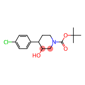 N-BOC-3-HYDROXY-4-(4-CHLOROPHENYL) PIPERIDINE