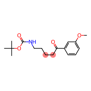 5-(N-BOC-AMINO)-3`-METHOXYPENTANOPHENONE