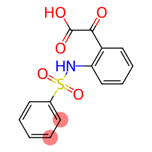 N-[2-[Carboxycarbonyl]phenyl]benzenesulfonamide