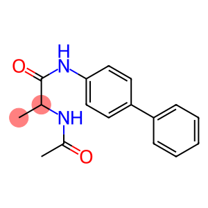 N-(4-Biphenylyl)-2-(acetylamino)propanamide