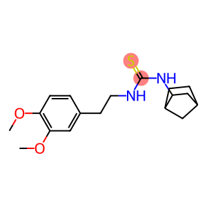 N-bicyclo[2.2.1]hept-2-yl-N'-(3,4-dimethoxyphenethyl)thiourea