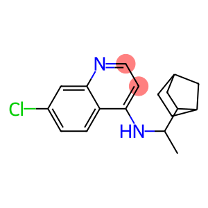 N-(1-{bicyclo[2.2.1]heptan-2-yl}ethyl)-7-chloroquinolin-4-amine