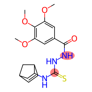 N1-bicyclo[2.2.1]hept-5-en-2-yl-2-(3,4,5-trimethoxybenzoyl)hydrazine-1-carbothioamide