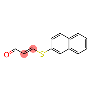 3-(2-Naphthalenylthio)acrylaldehyde