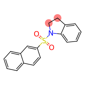 1-(2-naphthylsulfonyl)indoline