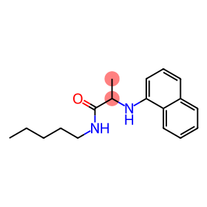 2-(naphthalen-1-ylamino)-N-pentylpropanamide