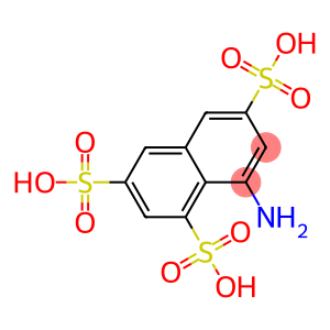 1-NAPHTHYLAMINE-3, 6,8-TRISULPHONIC ACID