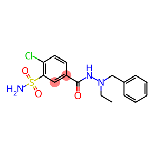 N-[Benzylethylamino]-4-chloro-3-sulfamoylbenzamide