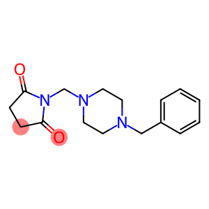 N-[(4-Benzyl-1-piperazinyl)methyl]succinimide