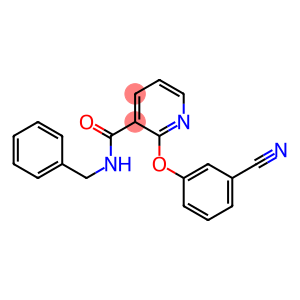 N-Benzyl-2-(3-cyanophenoxy)nicotinamide