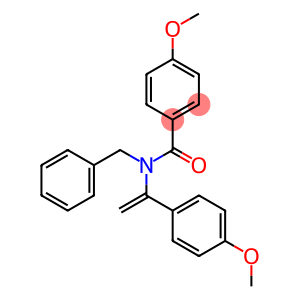 N-Benzyl-N-[1-(4-methoxyphenyl)ethenyl]-4-methoxybenzamide
