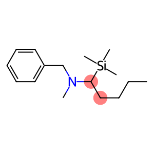 N-Benzyl-N-methyl-1-(trimethylsilyl)pentylamine