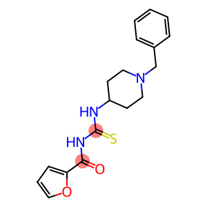 N-(1-benzyl-4-piperidinyl)-N'-(2-furoyl)thiourea