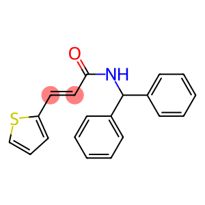 N-benzhydryl-3-(2-thienyl)acrylamide