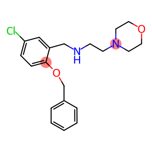 N-[2-(benzyloxy)-5-chlorobenzyl]-N-[2-(4-morpholinyl)ethyl]amine