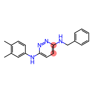 N-benzyl-N-[6-(3,4-dimethylanilino)-3-pyridazinyl]amine