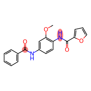 N-[4-(benzoylamino)-2-methoxyphenyl]-2-furamide