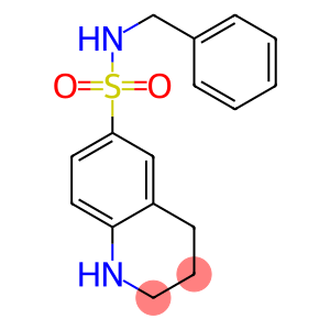 N-benzyl-1,2,3,4-tetrahydroquinoline-6-sulfonamide