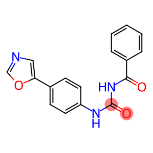 N-benzoyl-N'-[4-(1,3-oxazol-5-yl)phenyl]urea