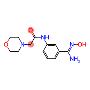 N-{3-[AMINO(HYDROXYIMINO)METHYL]PHENYL}-2-MORPHOLIN-4-YLACETAMIDE
