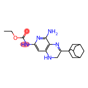 N-[(5-Amino-1,2-dihydro-3-(1-adamantyl)pyrido[3,4-b]pyrazin)-7-yl]carbamic acid ethyl ester