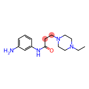 N-(3-aminophenyl)-3-(4-ethylpiperazin-1-yl)propanamide