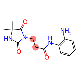 N-(2-aminophenyl)-3-(4,4-dimethyl-2,5-dioxoimidazolidin-1-yl)propanamide