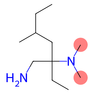 N-[1-(aminomethyl)-1-ethyl-3-methylpentyl]-N,N-dimethylamine